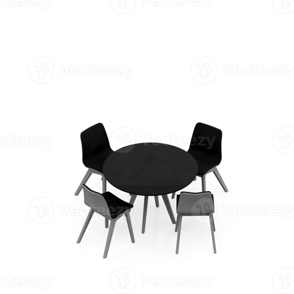 isometrische tabelle 3d rendern png