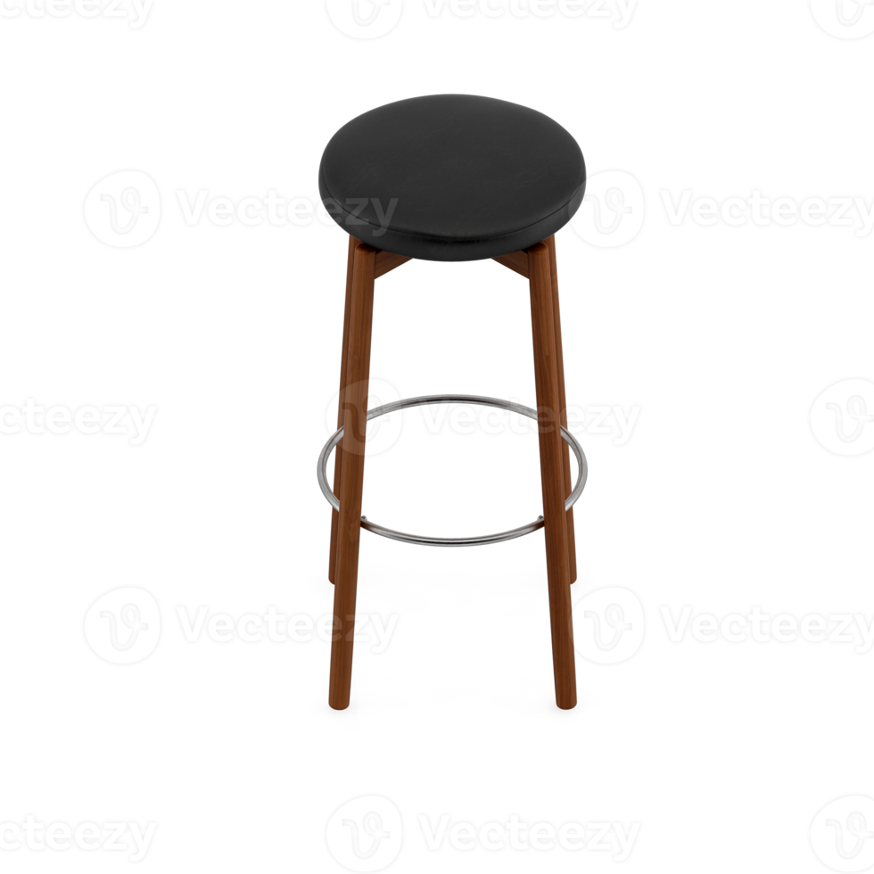 Isometric Chair 3D isolated rendering png