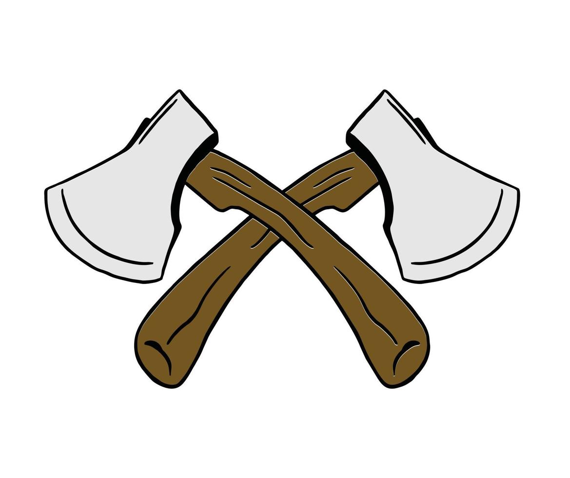 axe modern vector logo icon