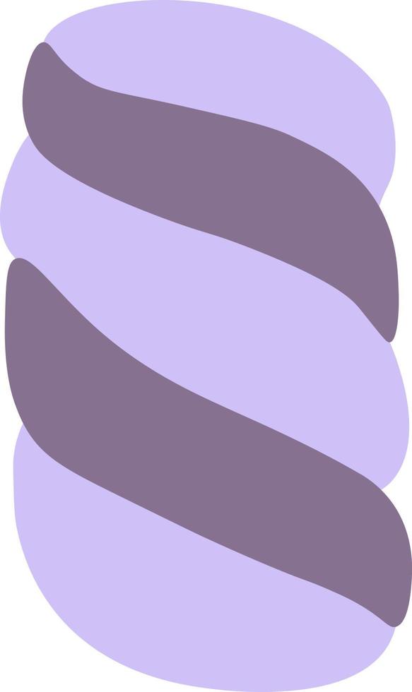 Illustration of Marshmallow vector with flat style