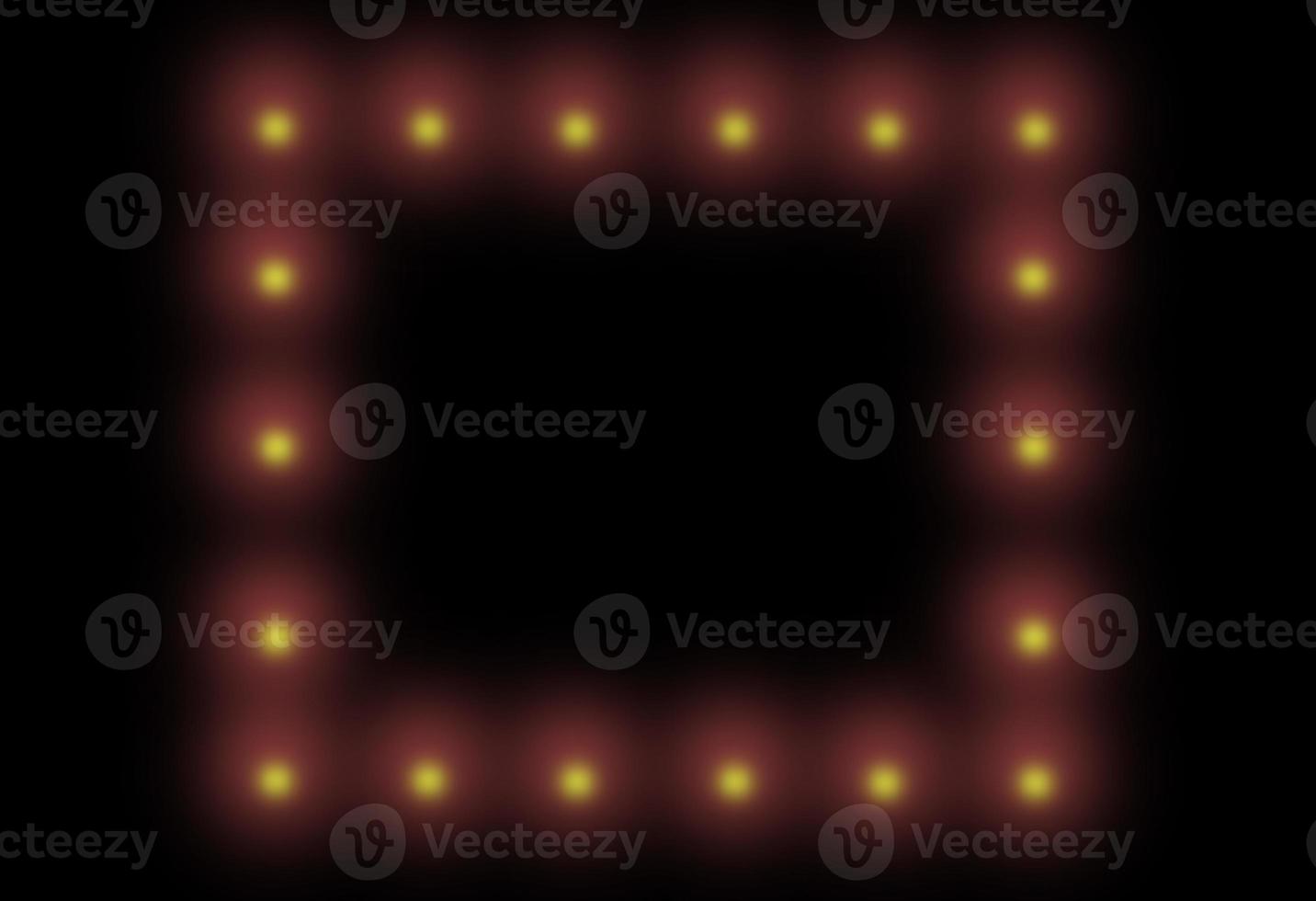 Orange light ,Abstract black,isolated on black background photo