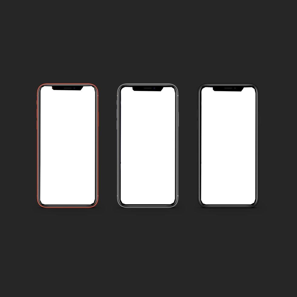 Mobile phone applications processing screen shot mock up photo