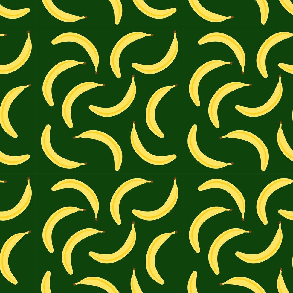 Bananas, seamless pattern, vector. vector