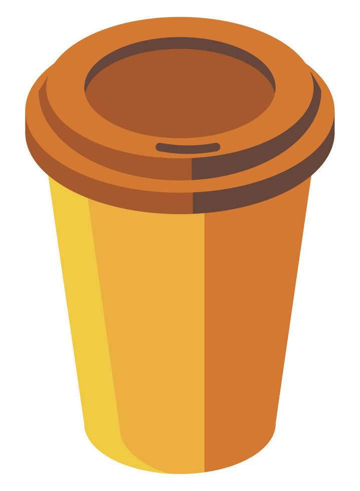 coffee pot isometric style vector