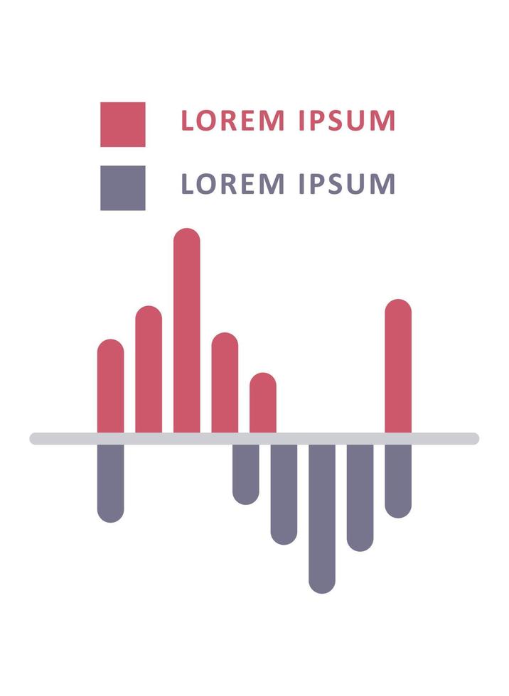 statistics bars infographic vector