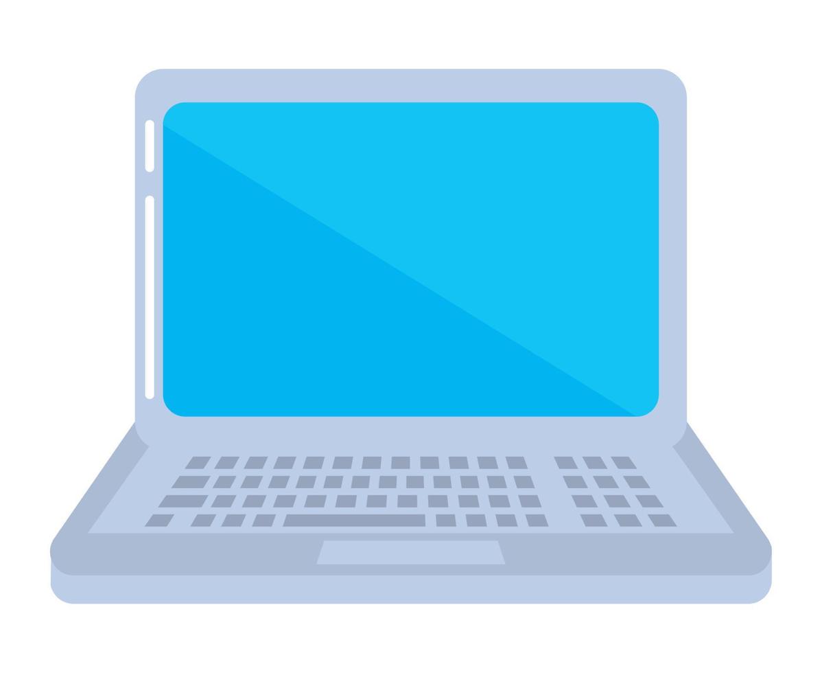 laptop computer portable vector