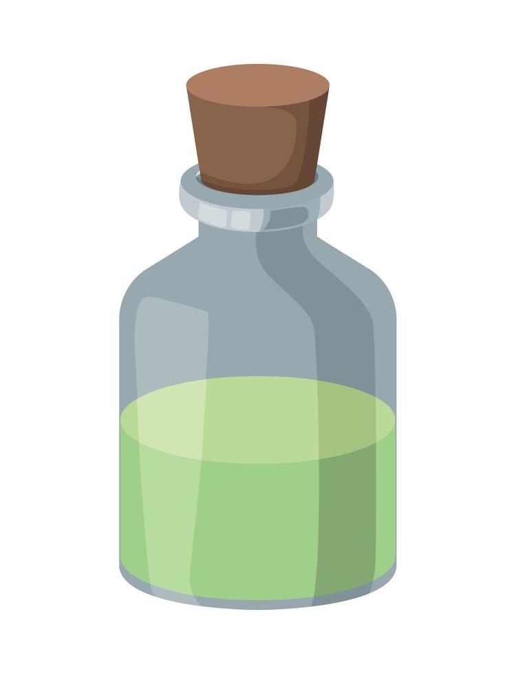 bottle with lotion vector