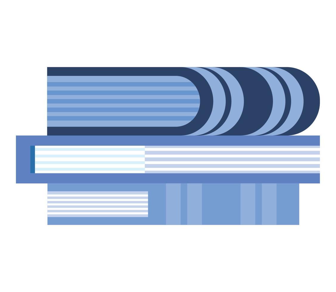 pile text books vector