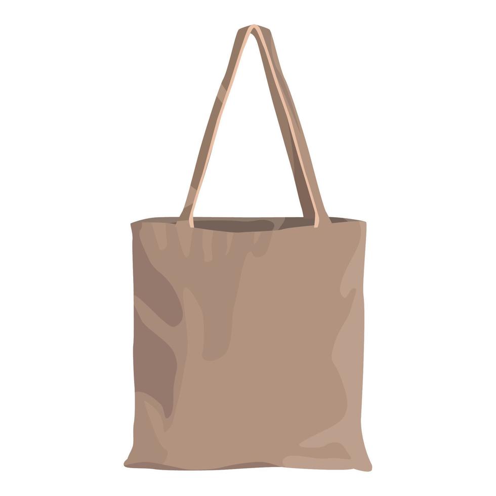 ecology sack bag vector