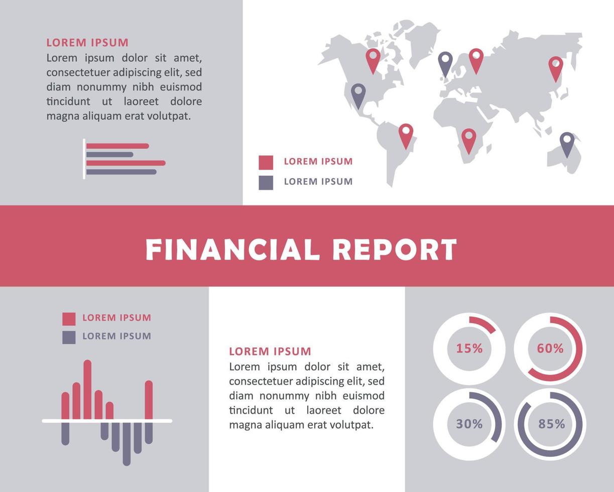 statistics infographic people template vector