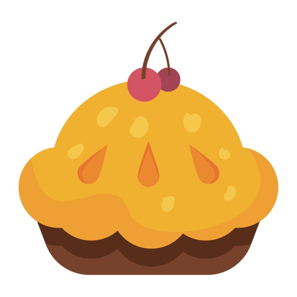 thanksgiving sweet pie vector