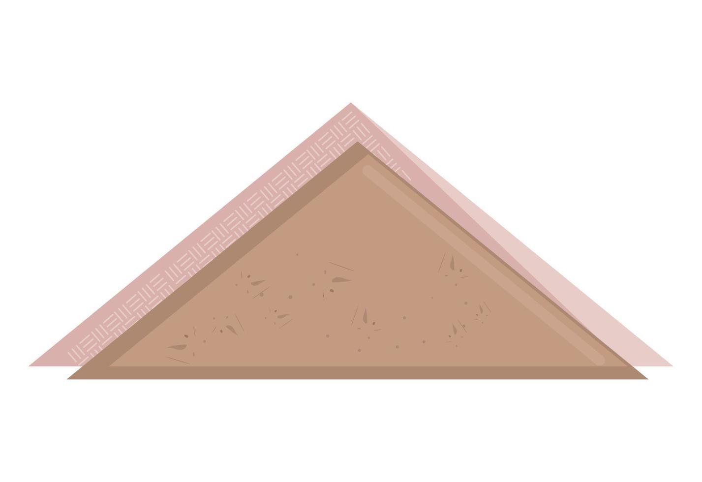 eco napkin holder vector