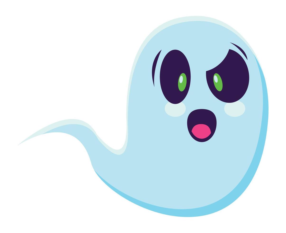 ghost comic character vector