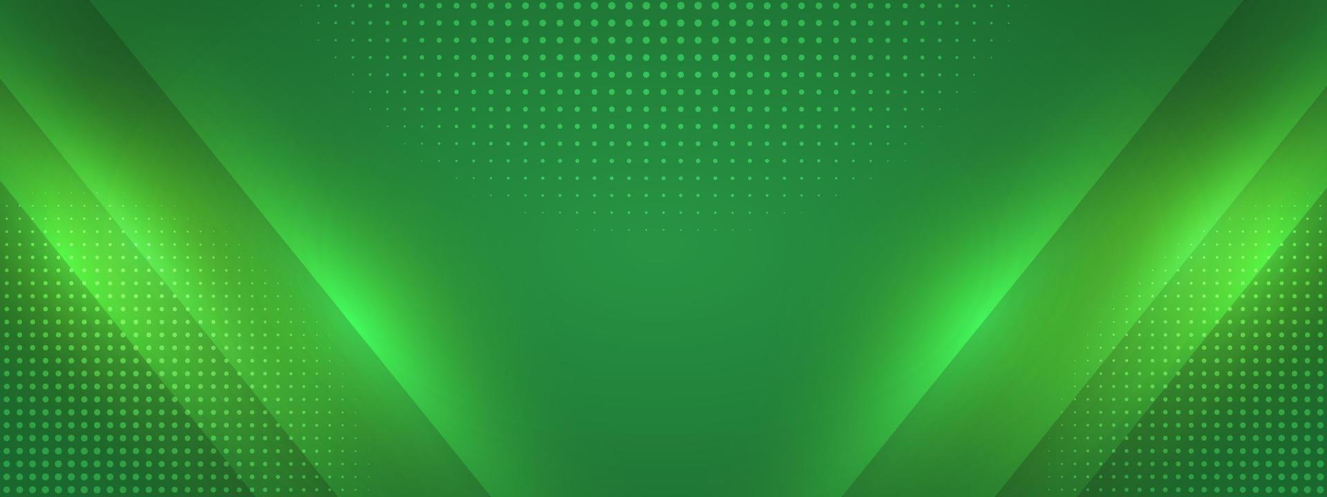 Fondo de vector abstracto moderno verde oscuro