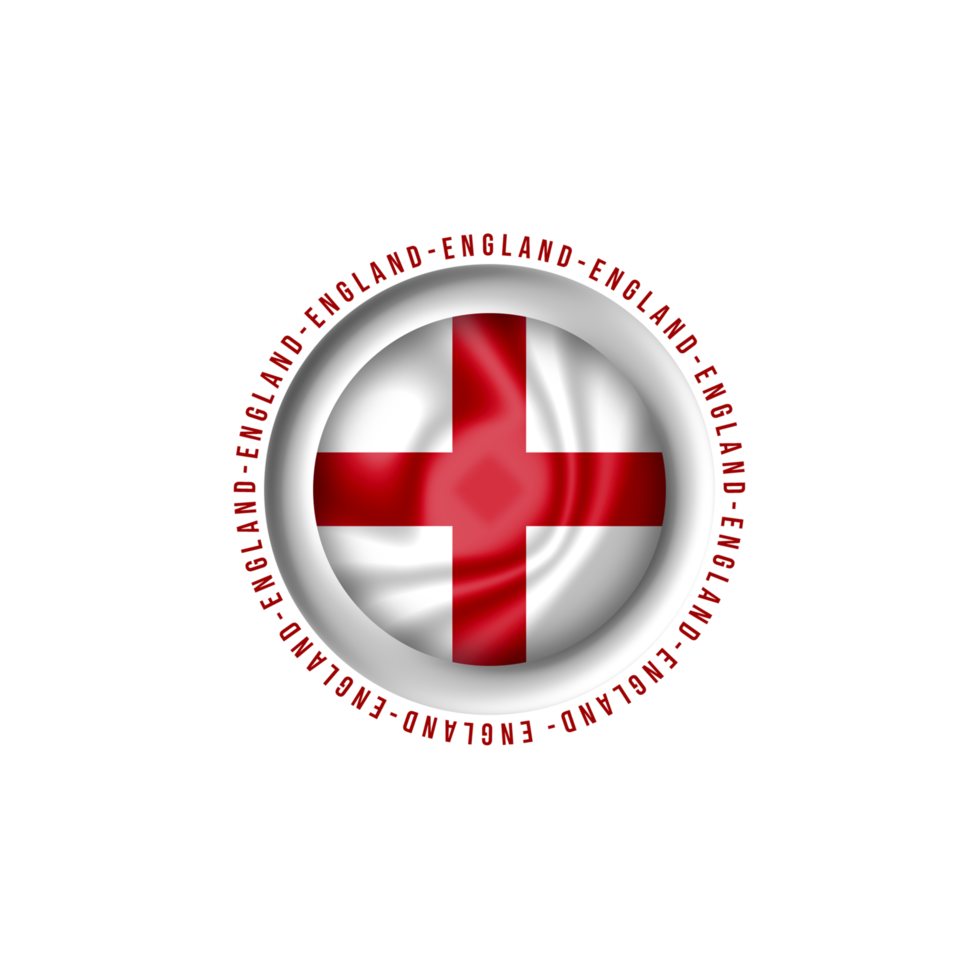 Flag England in Football World championship png