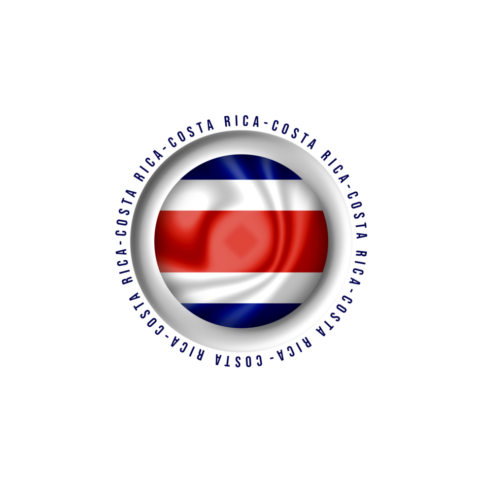 Flag Costarika in Football World championship png