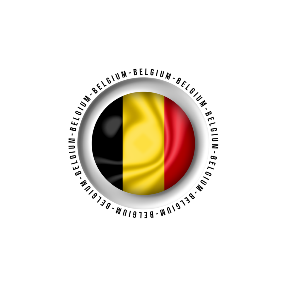 Flag Belgium in Football World championship png