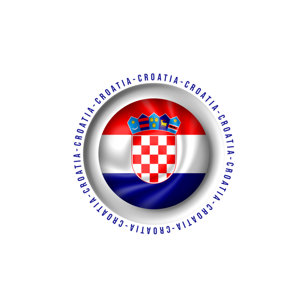 Flag Croatia in Football World championship png