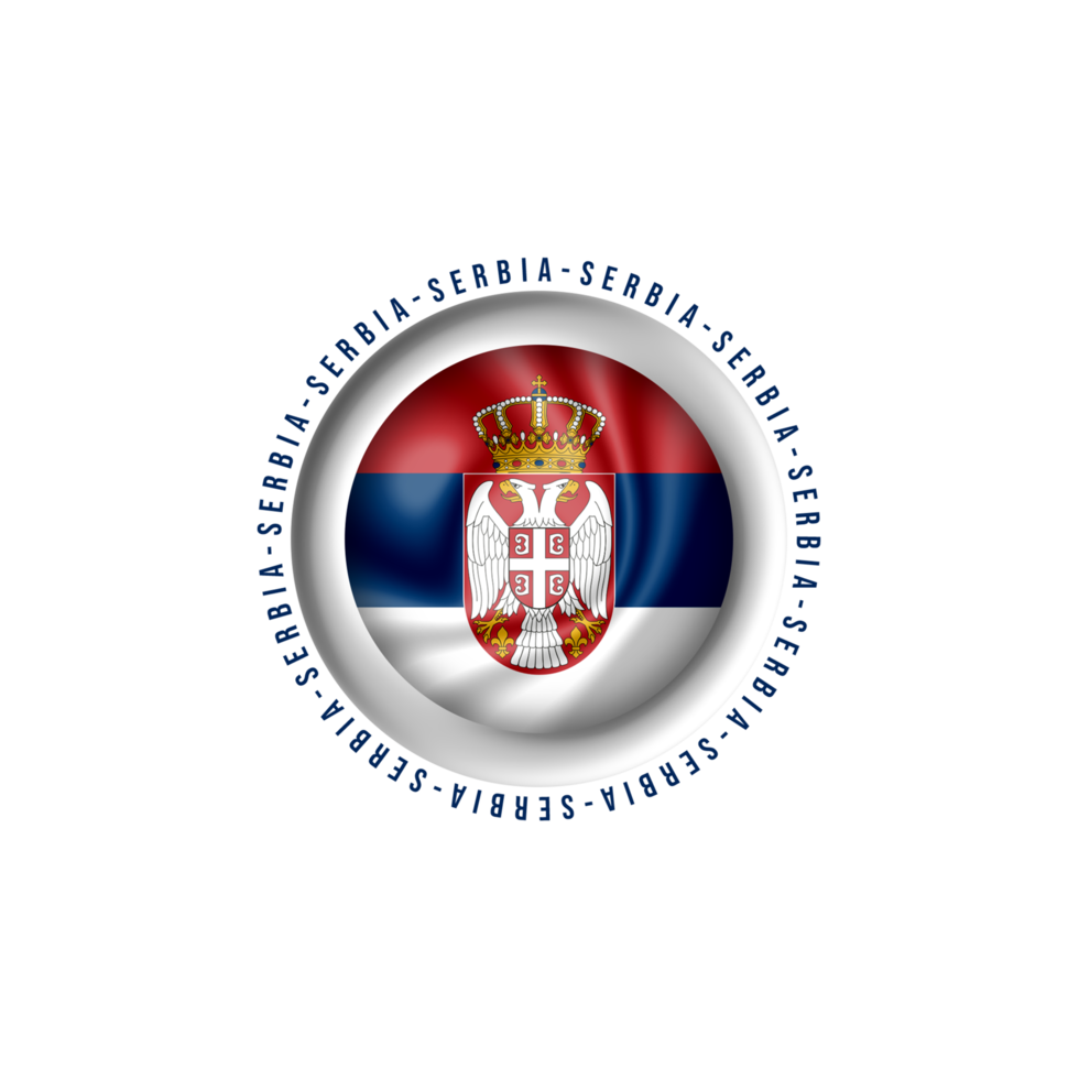 Flag Serbia in Football World championship png