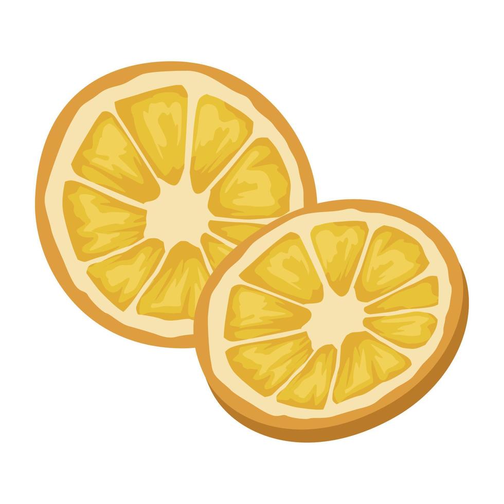 fresh oranges fruits healthy vector