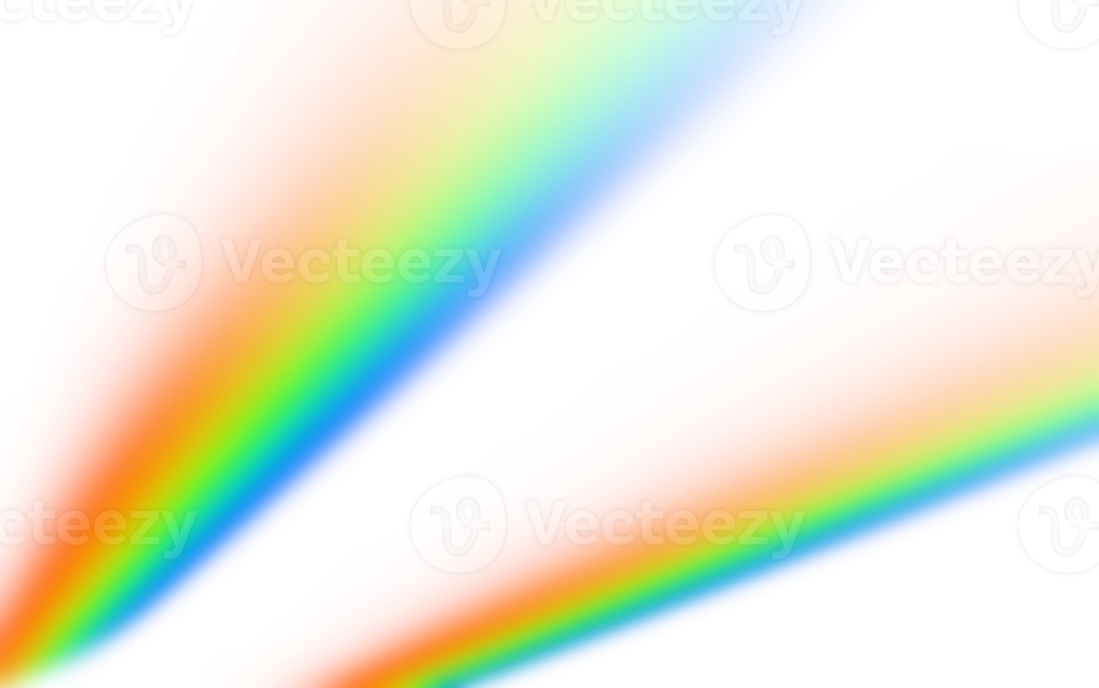 gradiente de cor do arco-íris para sobreposição de iluminação de efeito de foto png