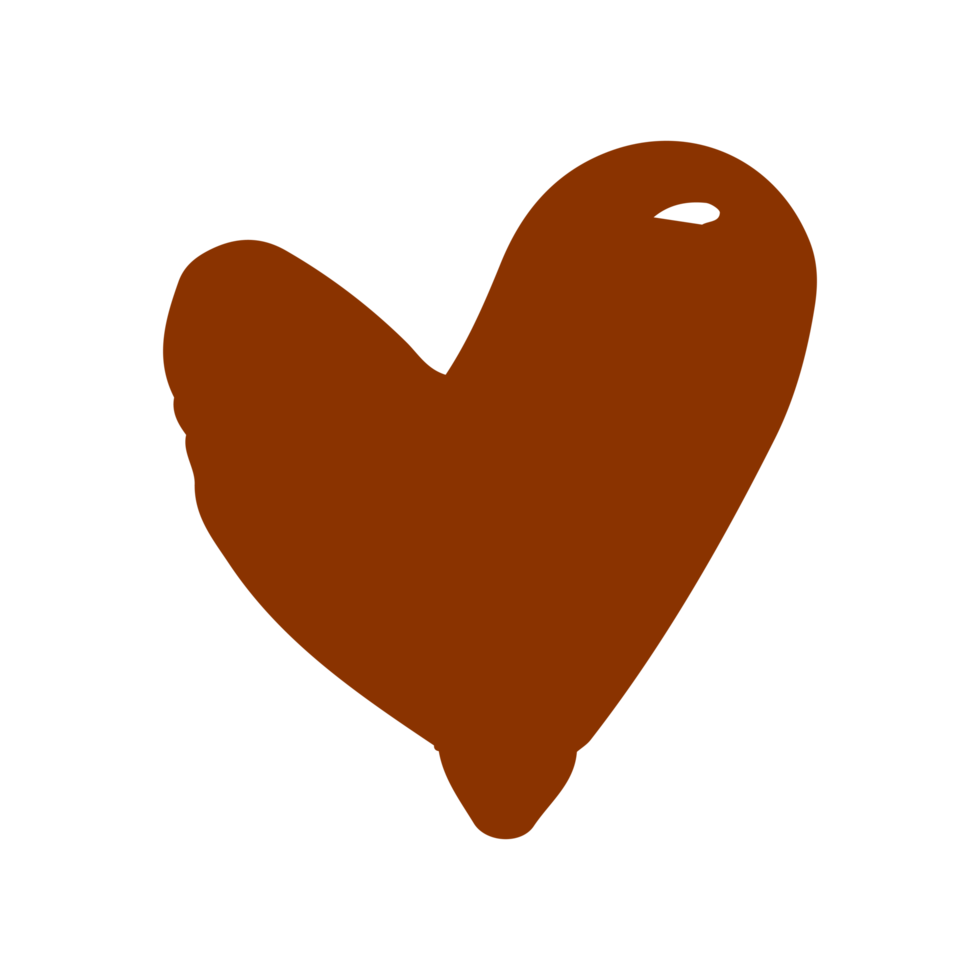love in minimalist boho and vintage hand drawn illustration for design element. png