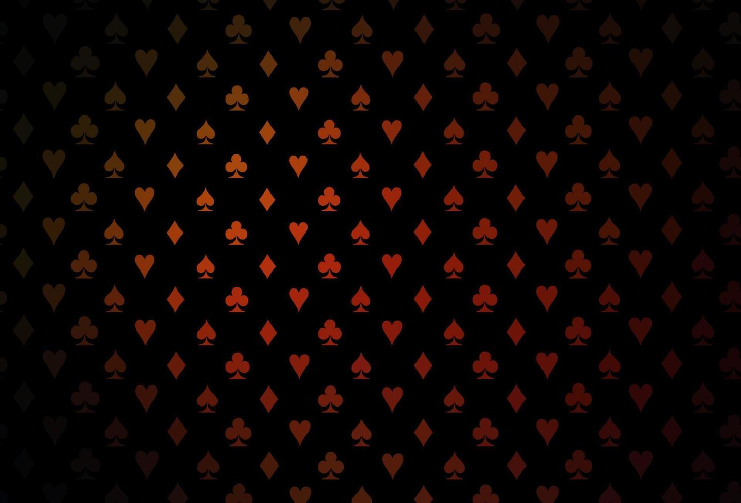Dark orange vector layout with elements of cards.