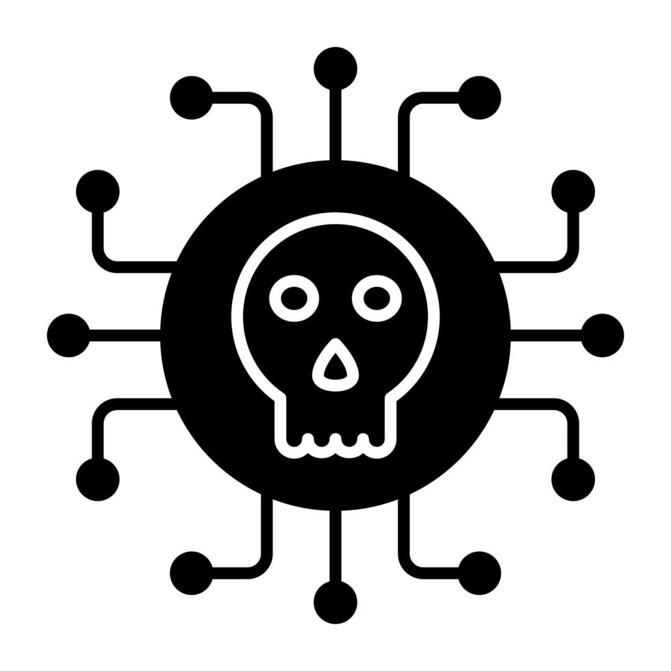 Perfect design icon of network hacking vector