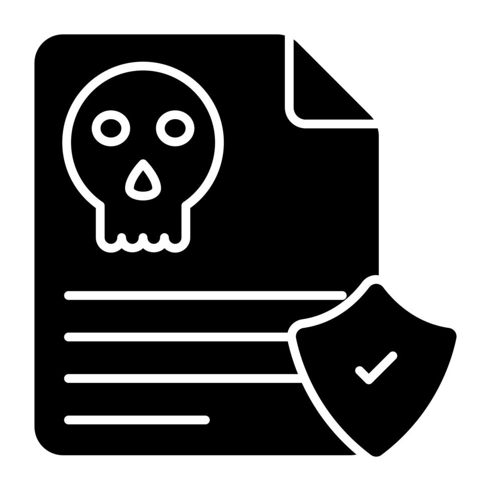 An icon design of secure file 14177676 Vector Art at Vecteezy