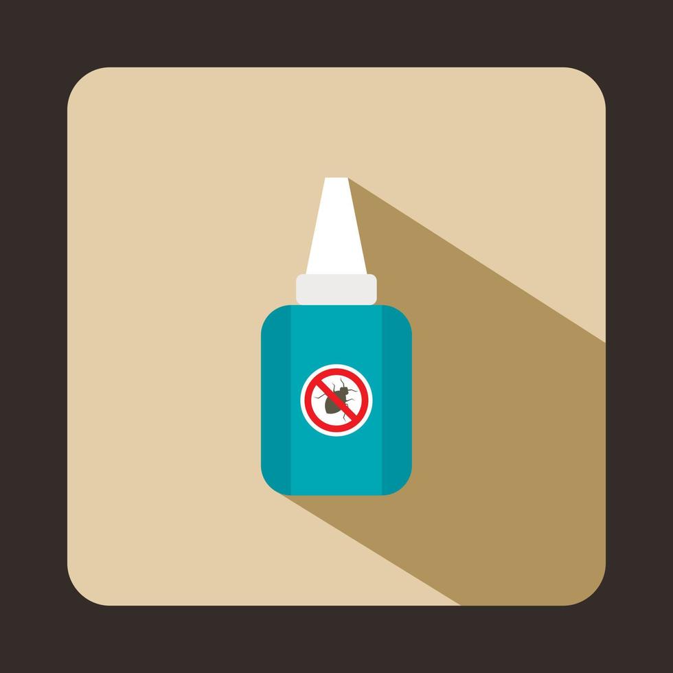Insect spray icon, flat style vector