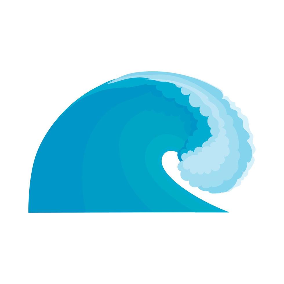 Water Wave icon vector