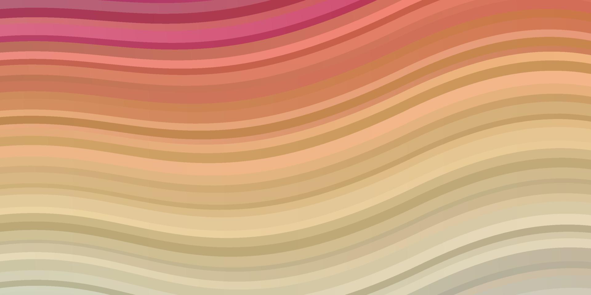 Light Multicolor vector layout with curves.
