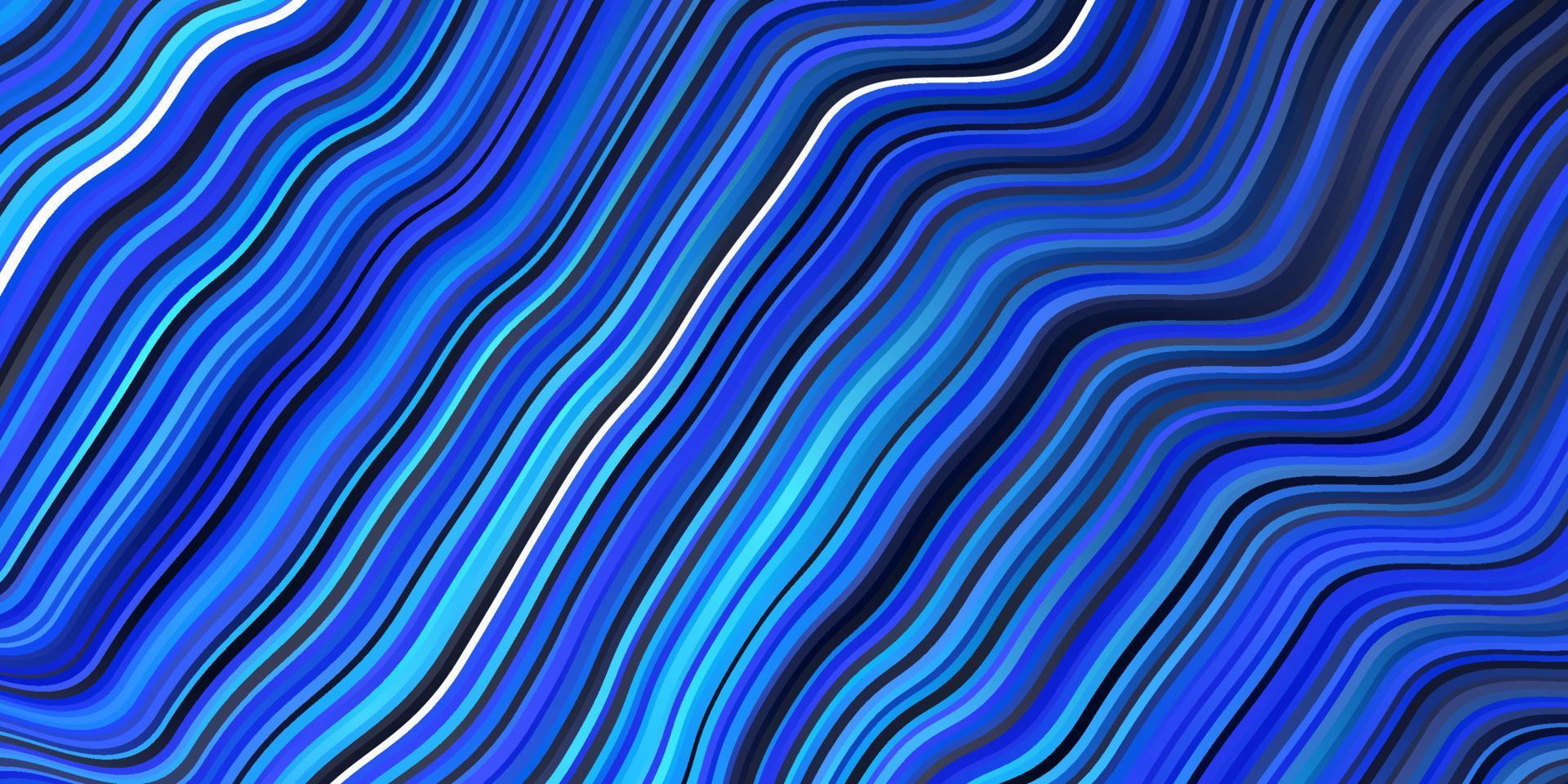 Dark BLUE vector backdrop with bent lines.