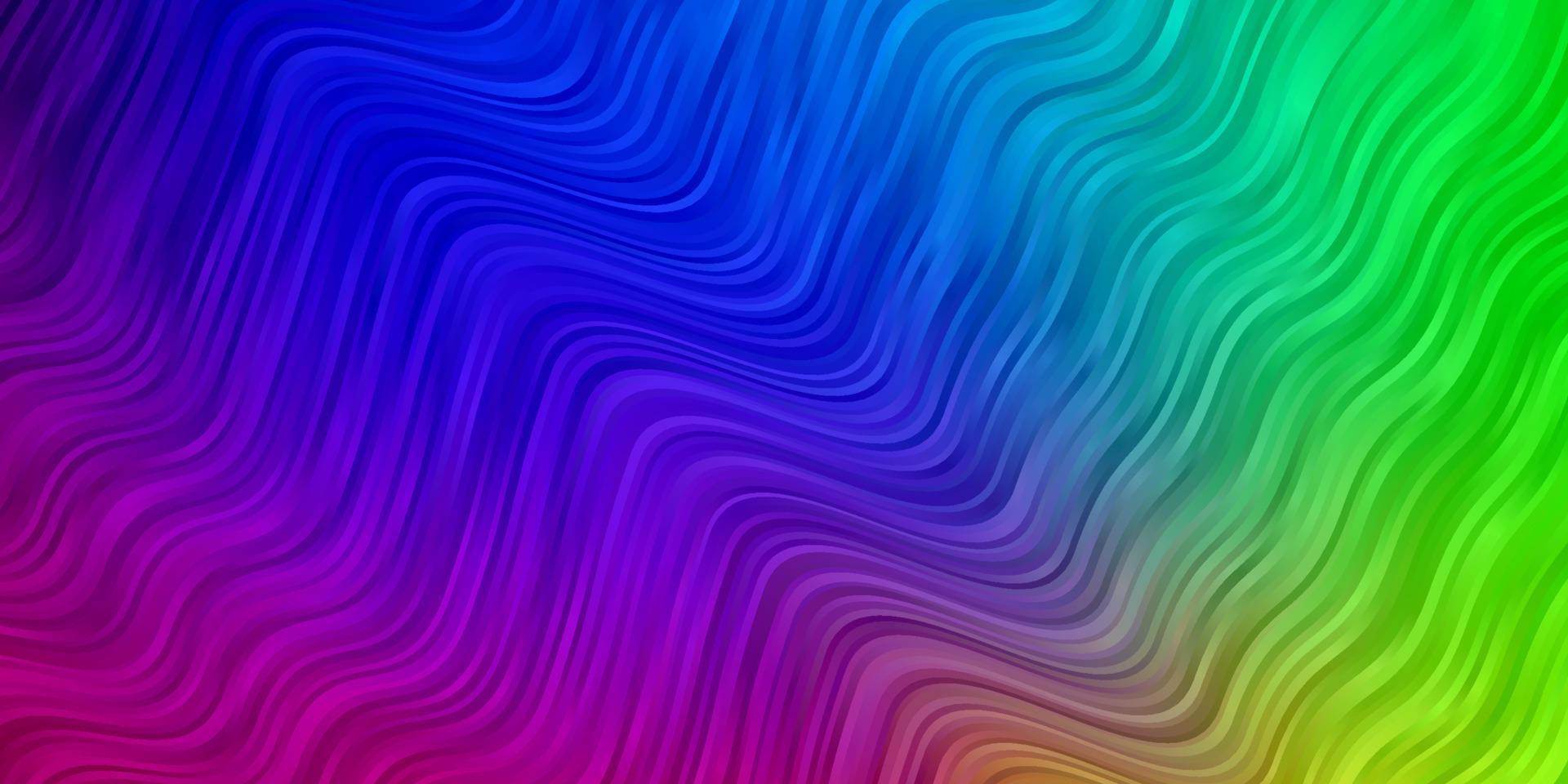 Dark Multicolor vector pattern with lines.