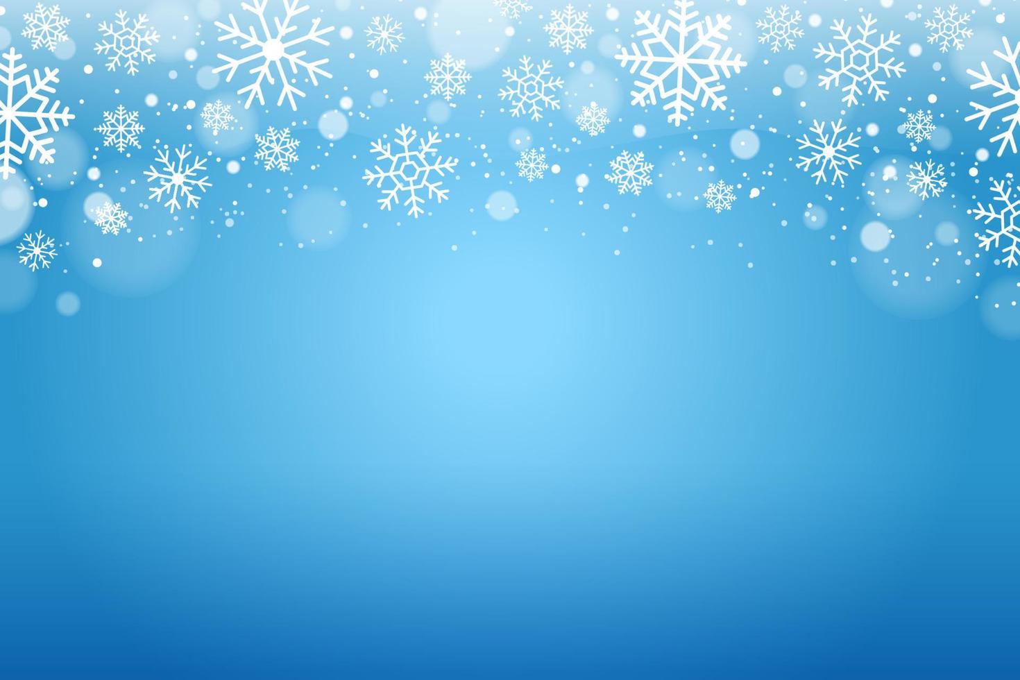 Snow Winter Background vector