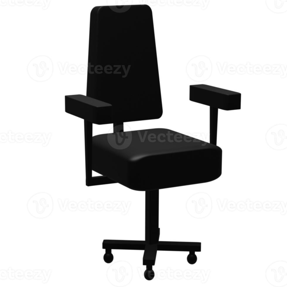 Chair 3D Icon, perfect to use as an additional element in your poster, banner and template designs png