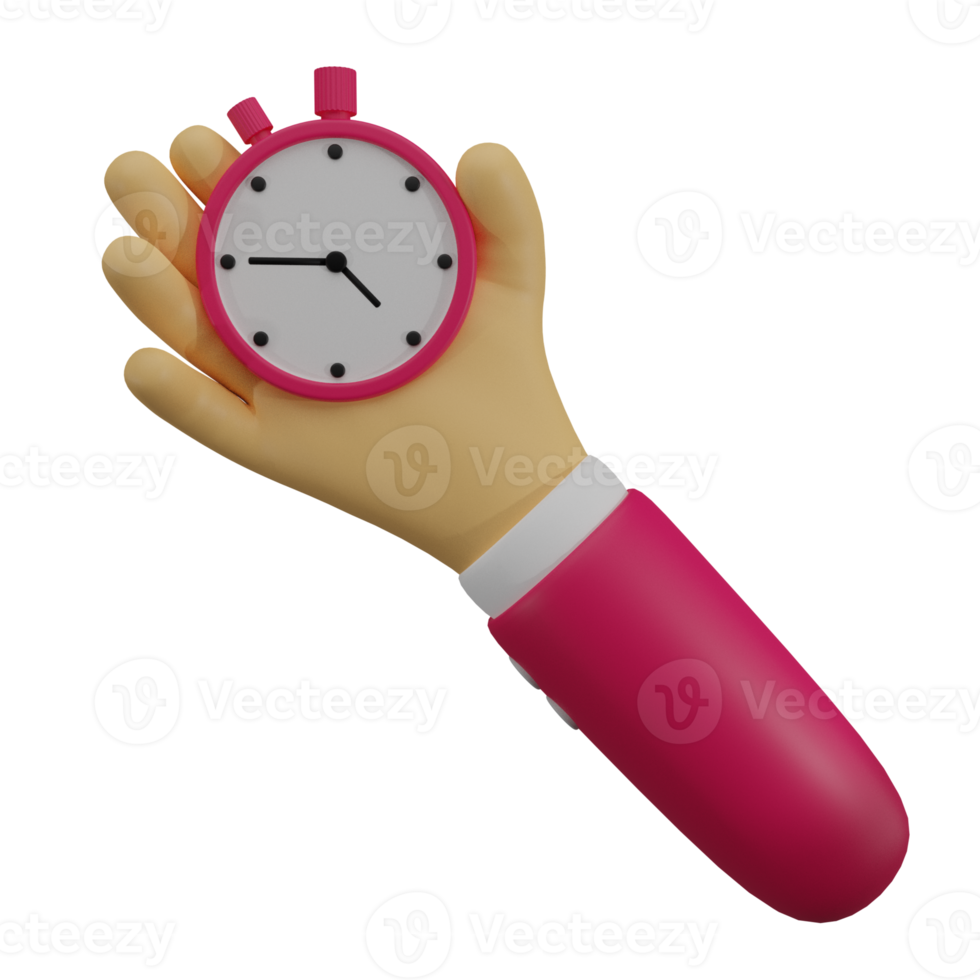 Deadline 3d Illustration, perfect for use as an additional element in your poster, banner and template designs png