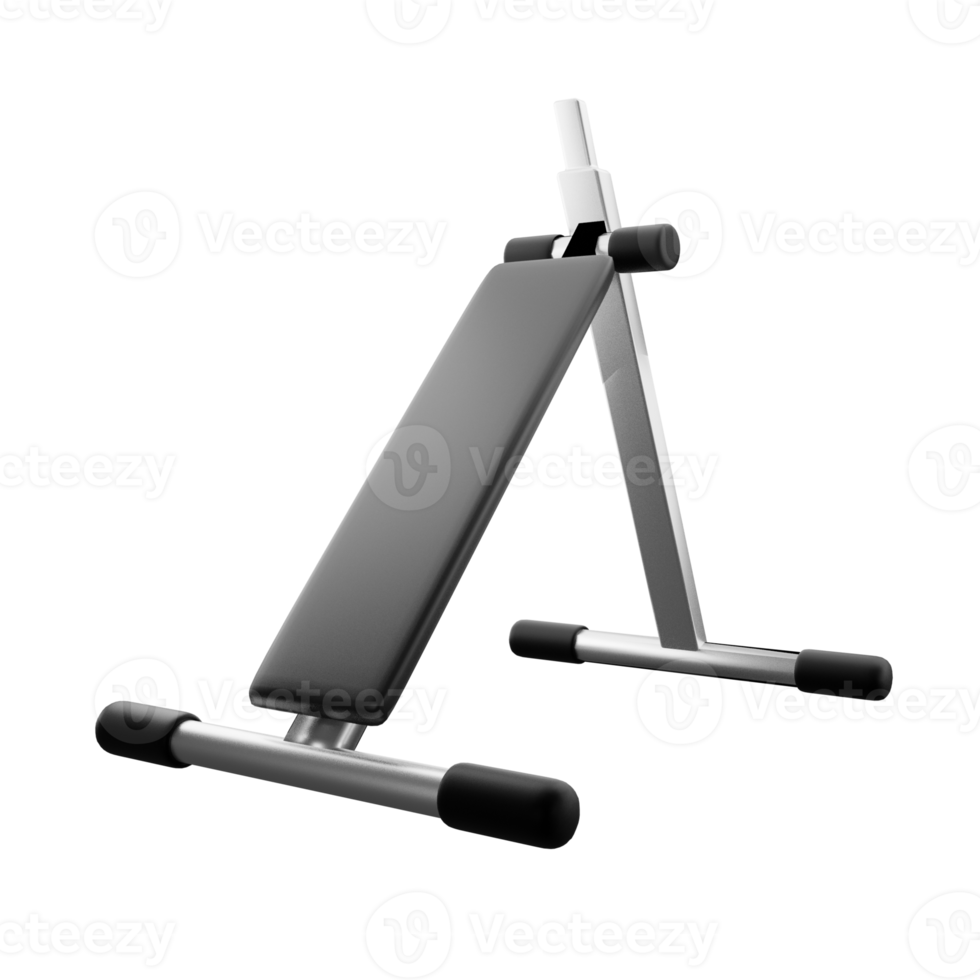 Abs Crunch Machine 3D Icon, perfect to use as an additional element in your poster, banner and template designs png