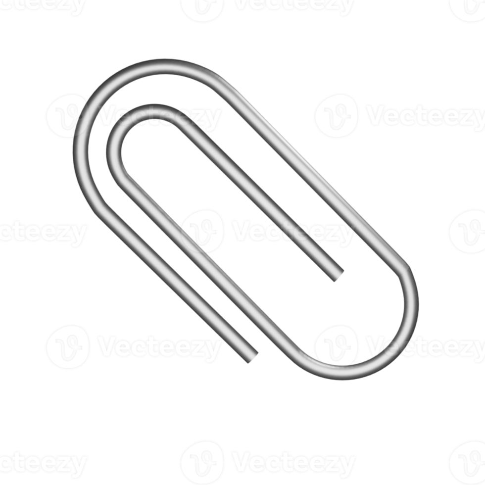 papper clips 3d ikoner, perfekt till använda sig av som ett ytterligare element i din affisch, baner och mall mönster png