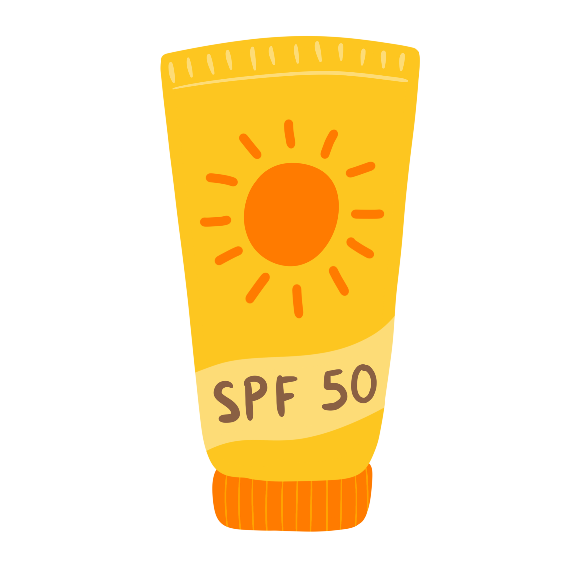 Doodle Sun Protection Cream 14179696 PNG