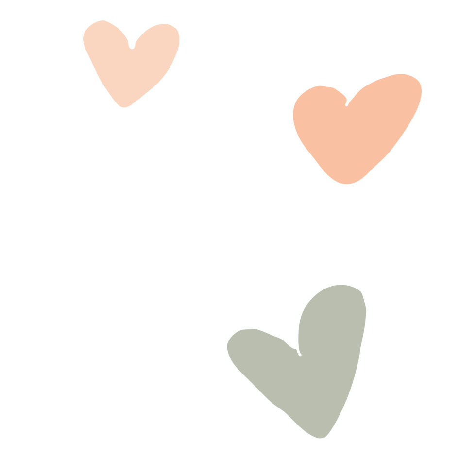 Valentine's day rose pink and red gradient hearts set isolated illustration. Paper origami pastel love symbol. Valentin icons, concept header pattern, place for text png