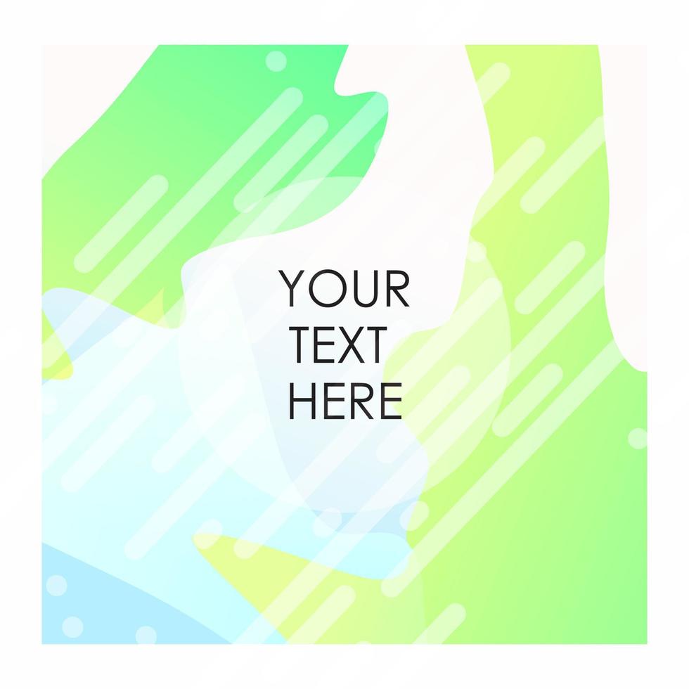 Colorful background with typography vector