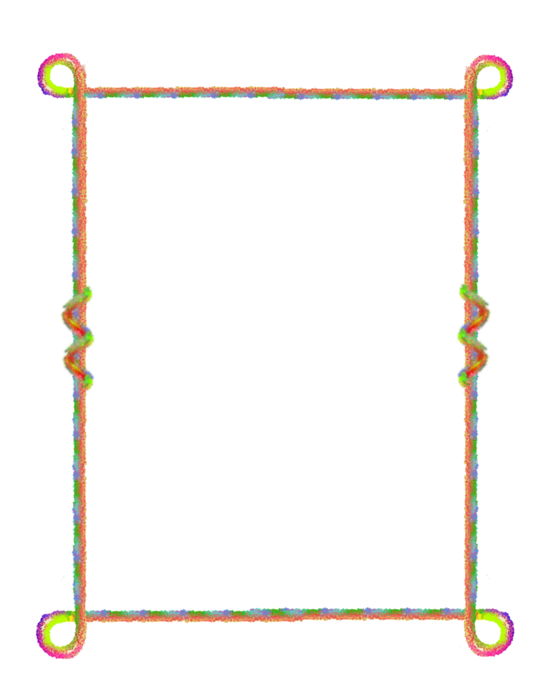 simple frame png transparent background