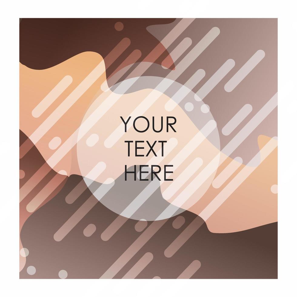 Brown and white pattern background vector