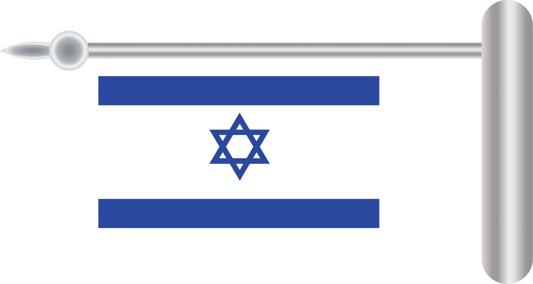 vlag van Israël png