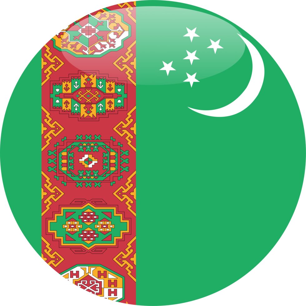 bandiera del turkmenistan png