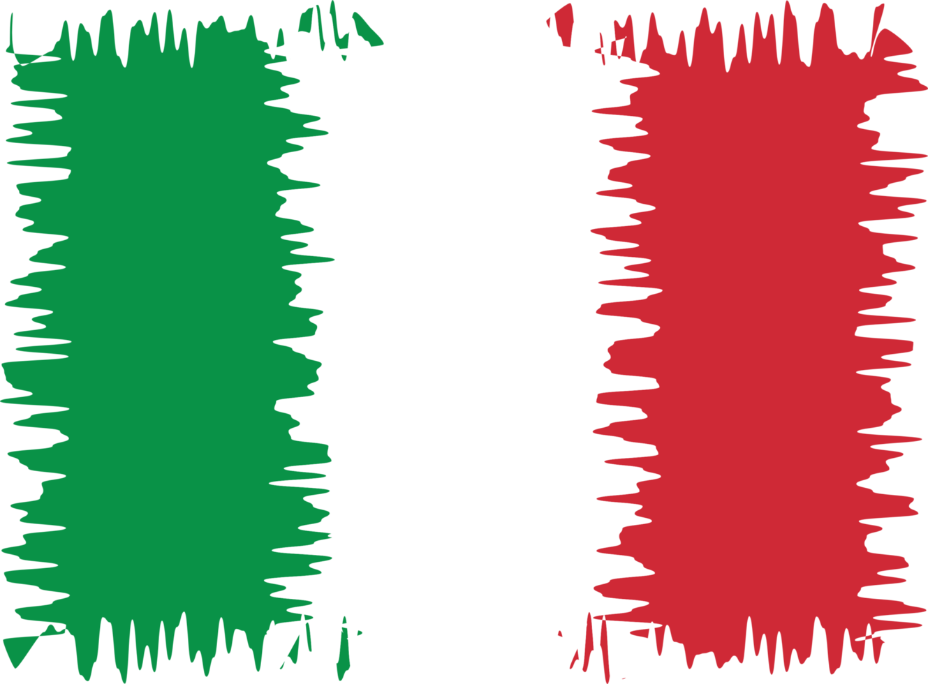 Flagge von Italien png