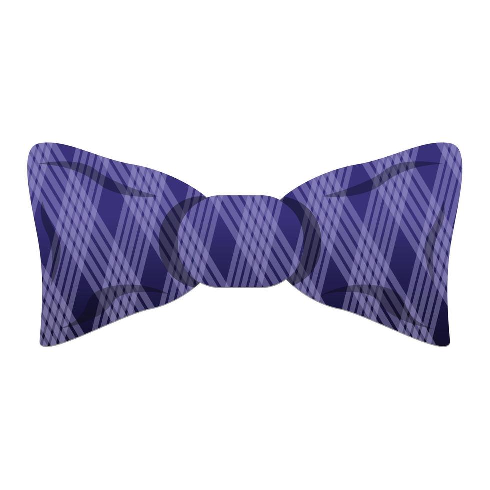 Business bow tie icon, cartoon style vector