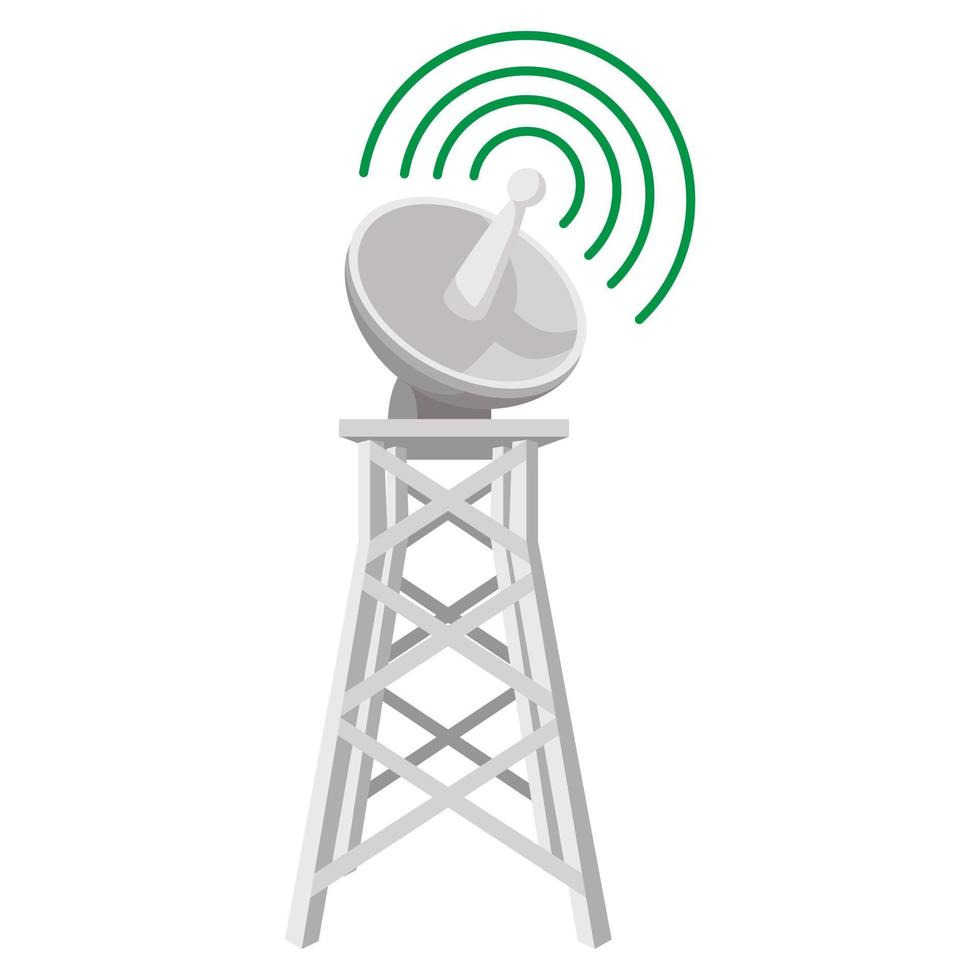 Wireless connection cartoon icon vector