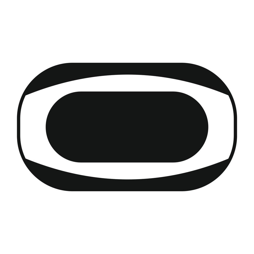 Soap black simple icon vector